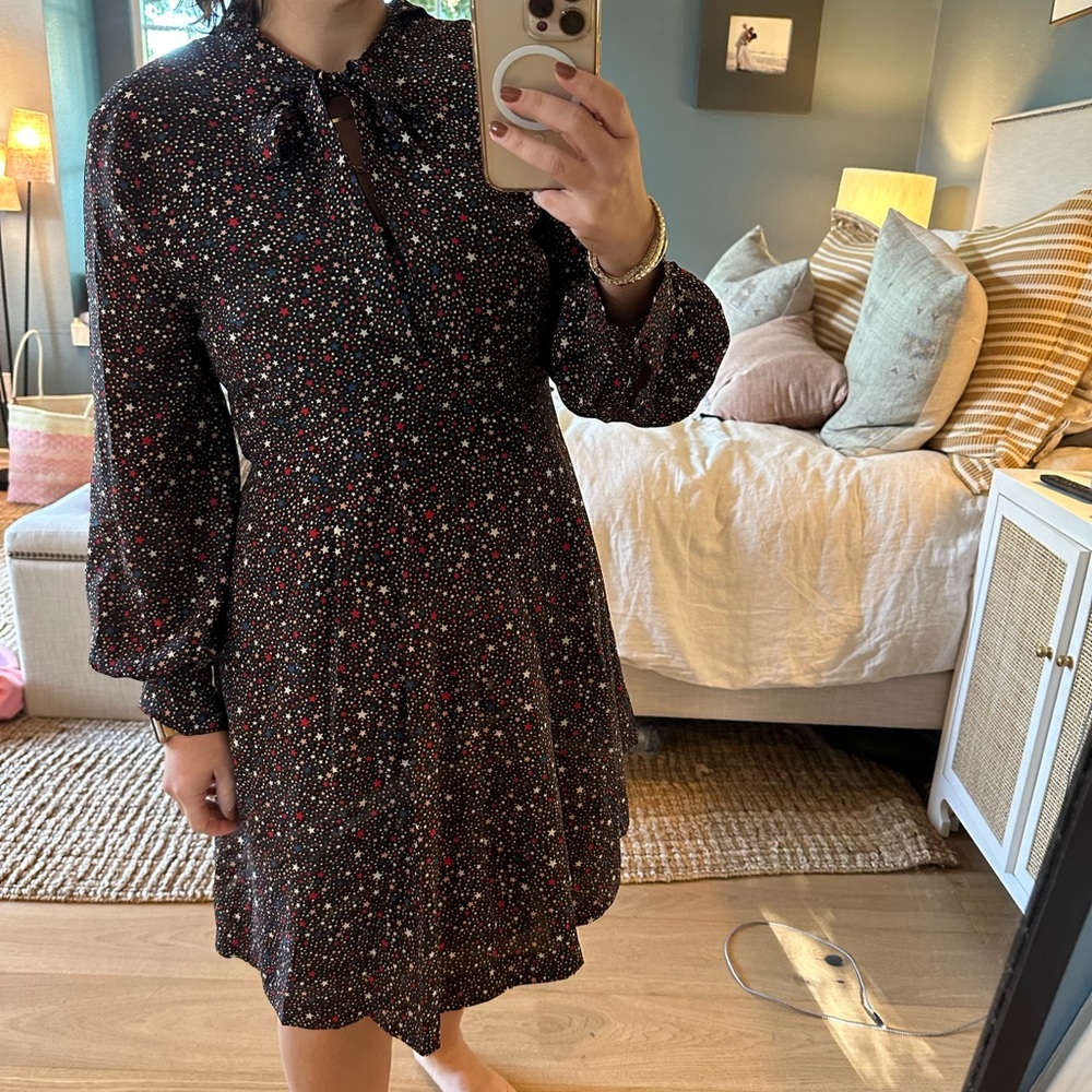 Madewell A Line Vintage Inspired Shift Dress